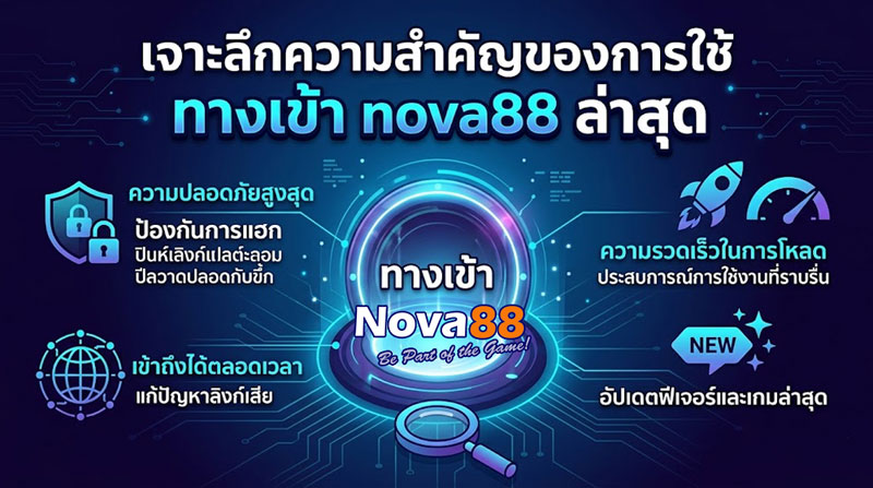 ทางเข้า nova88 ล่าสุด