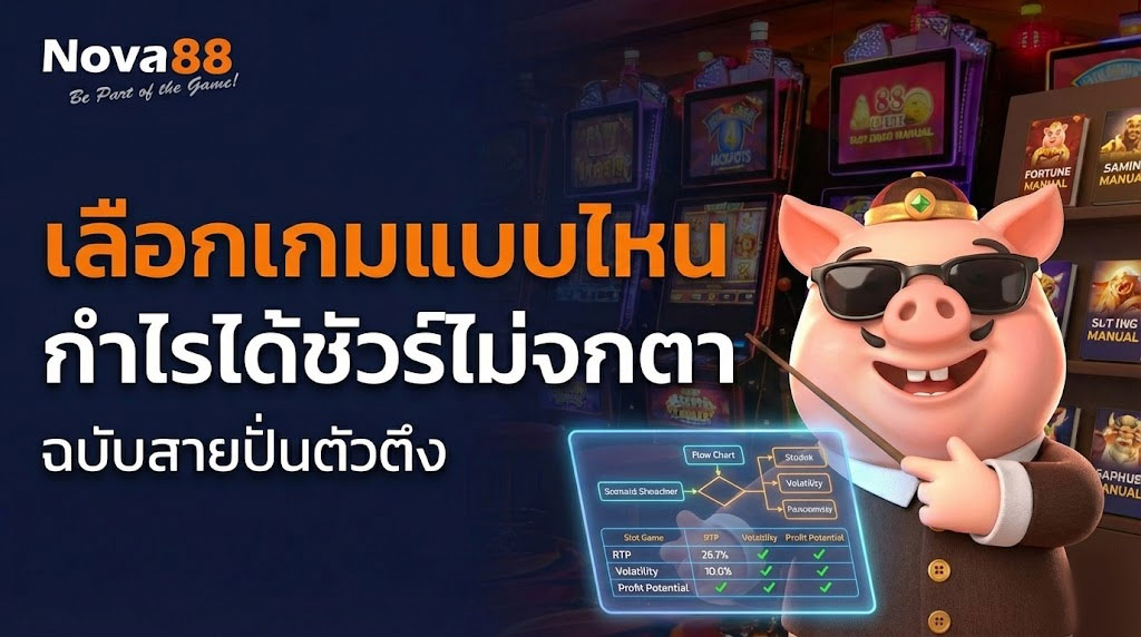 Nova88 สล็อตเว็บตรง 100