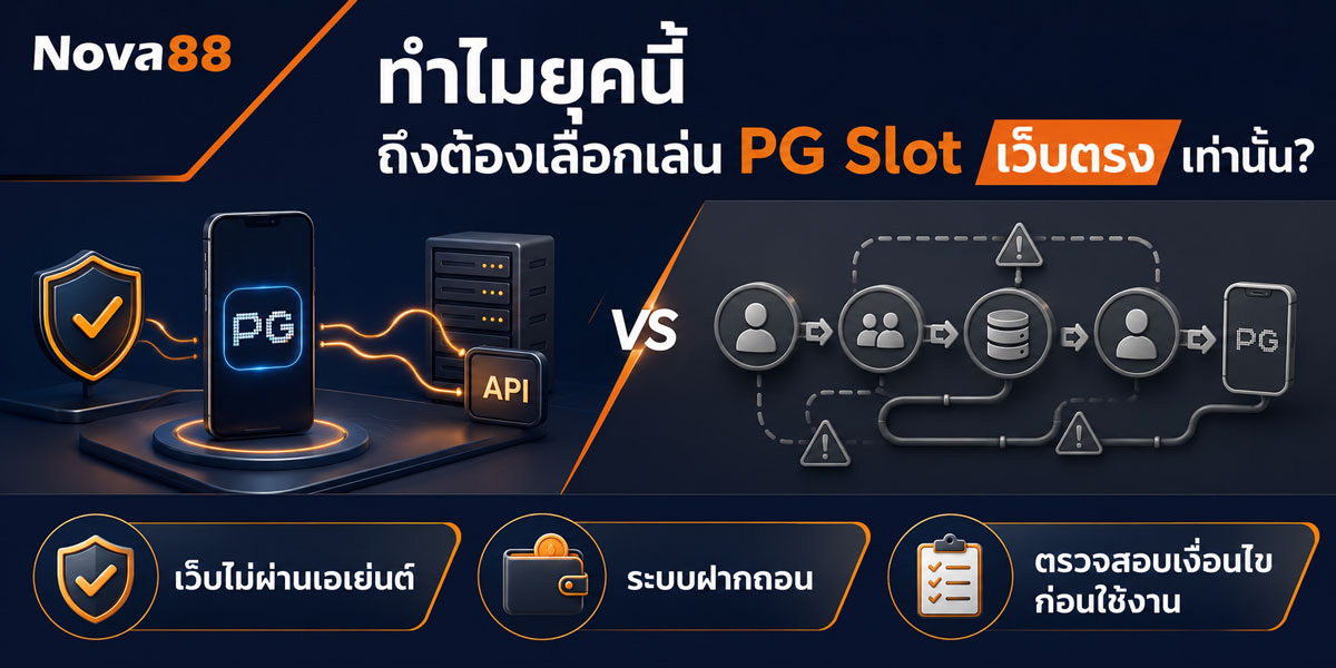 PG Slot เว็บตรง